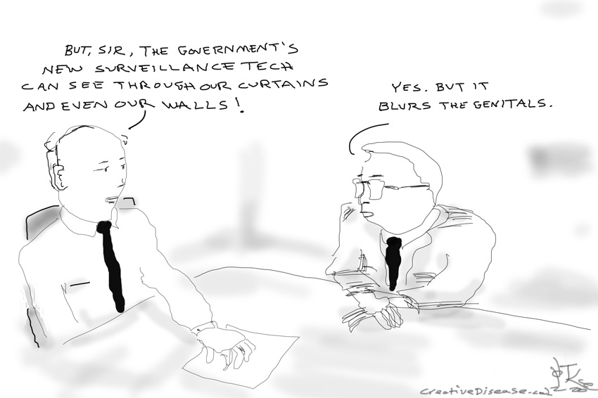 surveillance comic